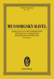 Mussorgsky: Pictures at an Exhibition (Study Score) published by Eulenburg